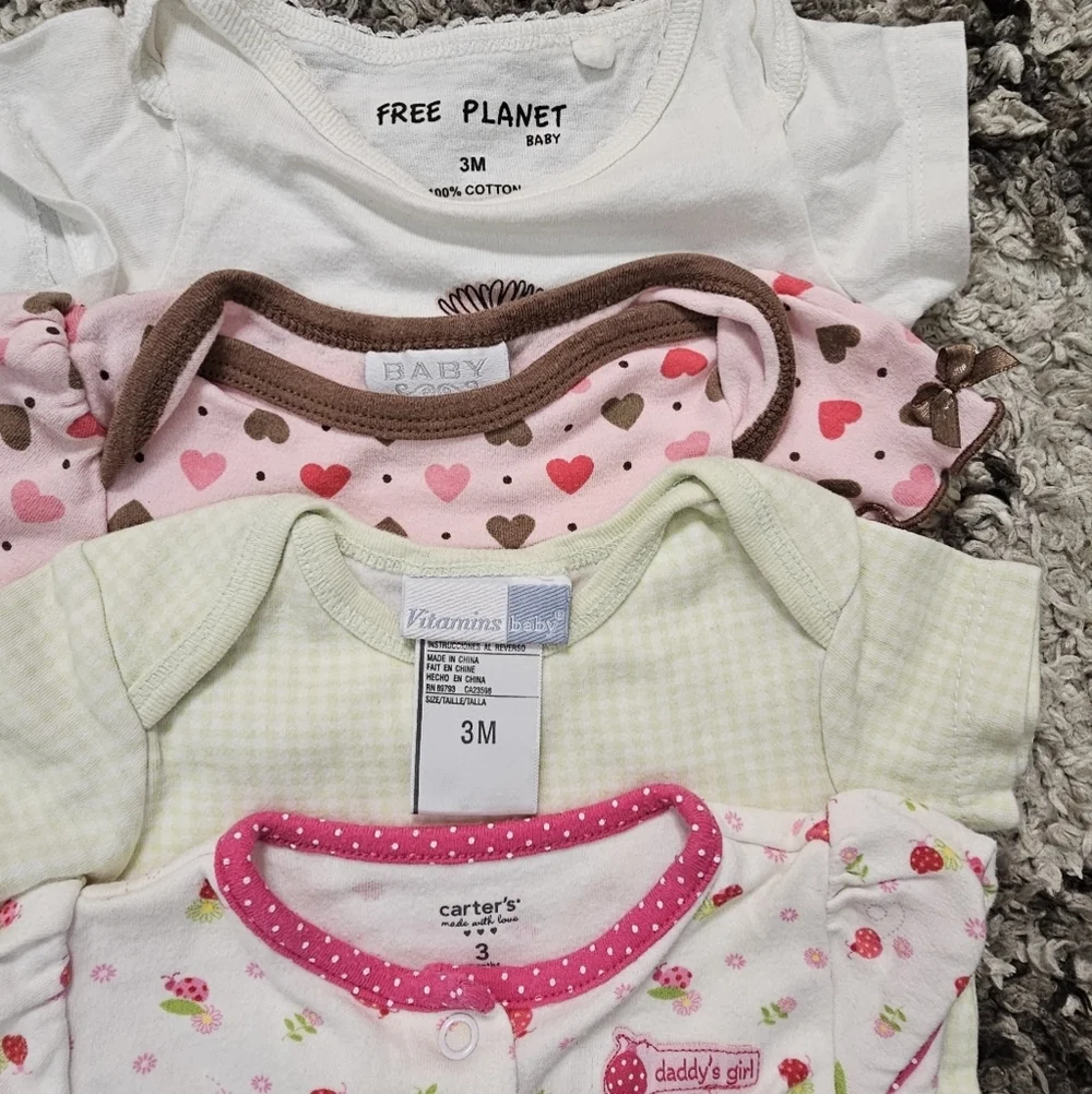 Baby 3 Month Onesie Bundle Set